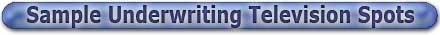 sample television underwriting spots