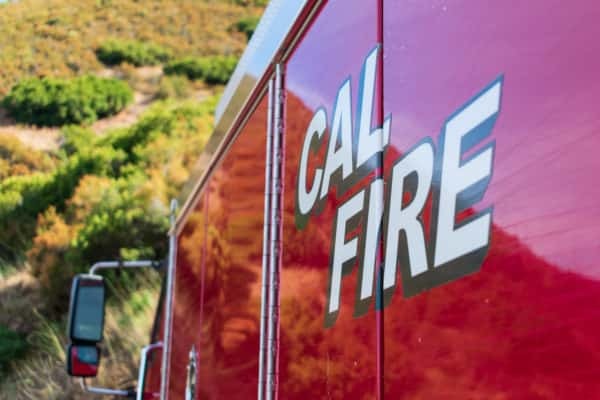 CAL FIRE truck