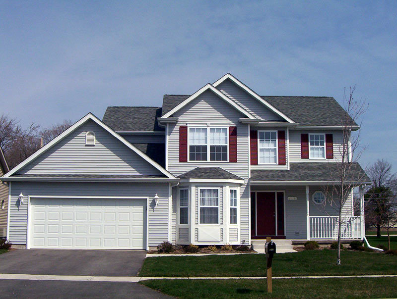 Two story single family home