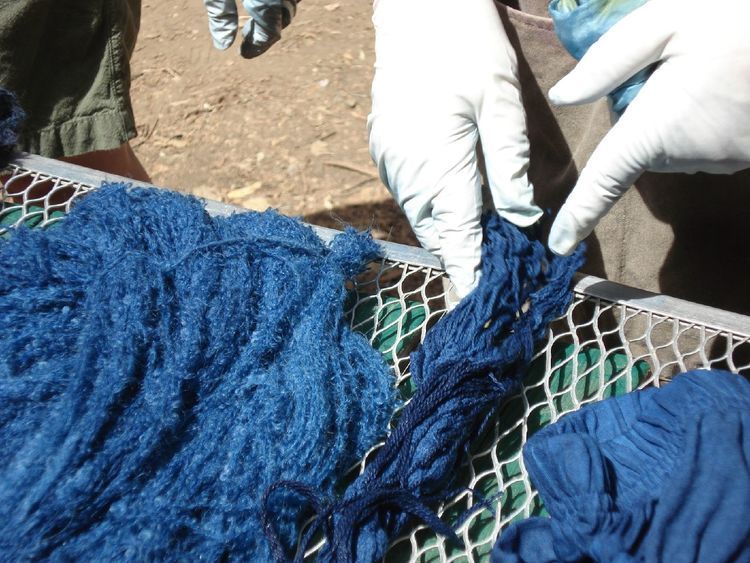 indigo fabric1