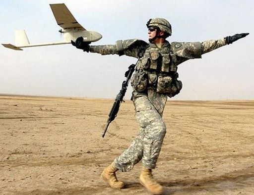 Raven drone