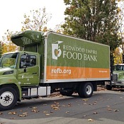 Redwood Empire Food Bank trucks