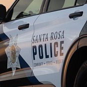 Santa Rosa Police Vehicle