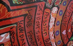 Zuniga painting after fires