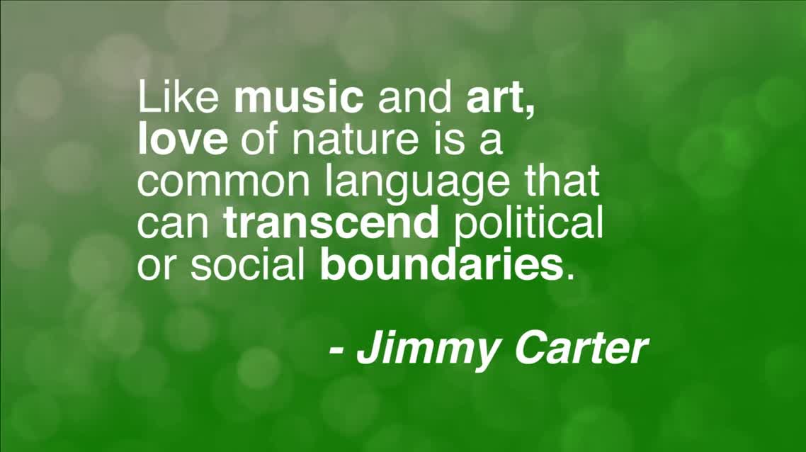Like music and art